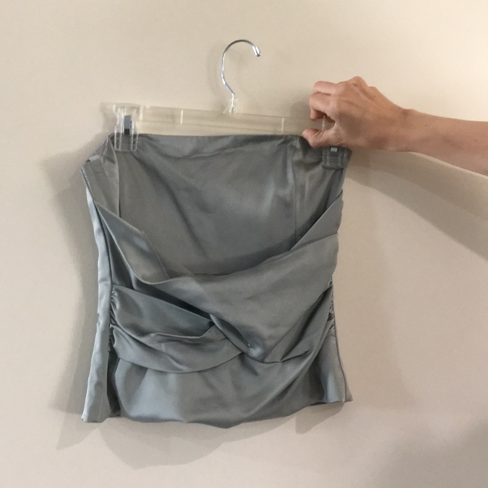 Greyish green pant suit